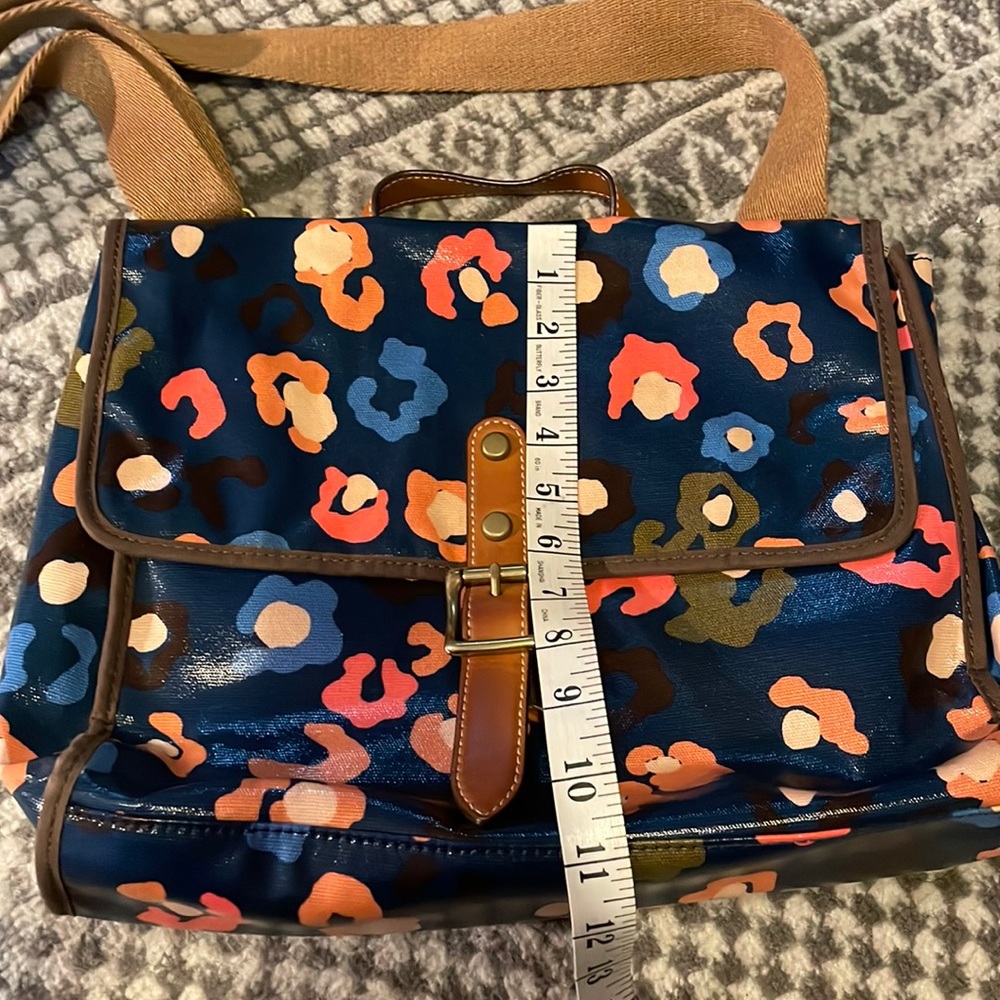 Beautiful Abstract Colorful Fossil Crossbody With… - image 1